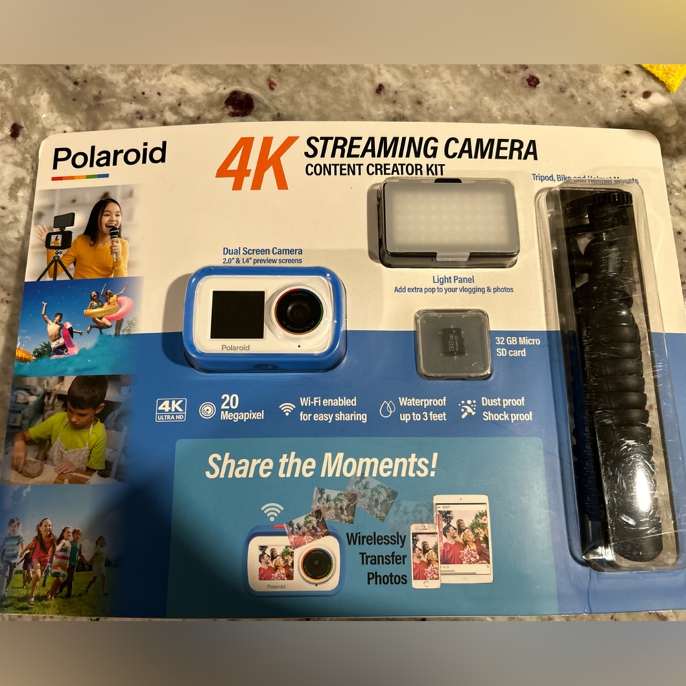 Polaroid Streaming Camera 4K
